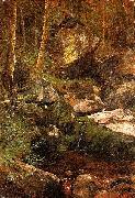 Albert Bierstadt Forest_Stream Sweden oil painting artist
